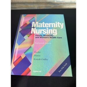 Lippincott Maternity Nursing Textbook 18th‎ Ed Blue Excellent Reeder Martin Disk